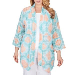 NWT Ruby Rd Open Front Cardigan size XL